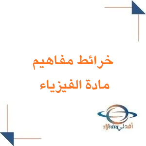 خرائط مفاهيم مادة الفيزياء الصف الثالث الثانوي الفصل الثاني